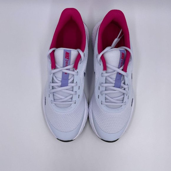 Nike Revolution 5 White / Purple Womens Shoes - Picture 5 of 8